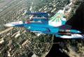 Su-27 Russian Knights in the air.