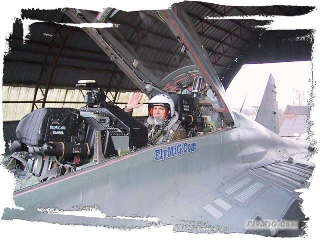 Inside MiG-29 cockpit