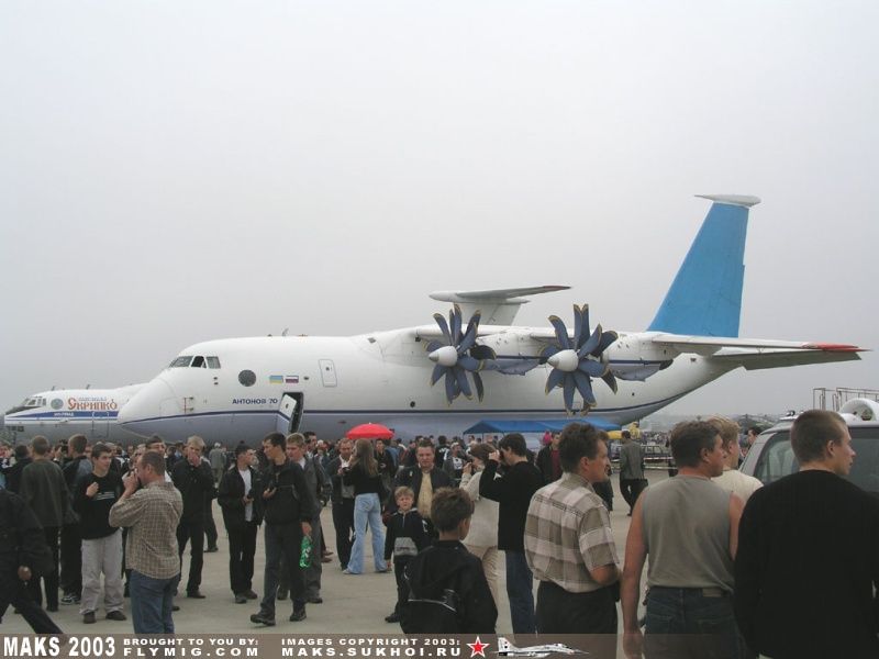 AN-70 on the ground.