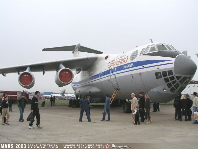 IL-76MD Candid front view.