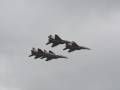 Martlets (Strizi) in tight formation. MiG-29.