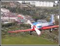 Yak-52 over St. Petersburg