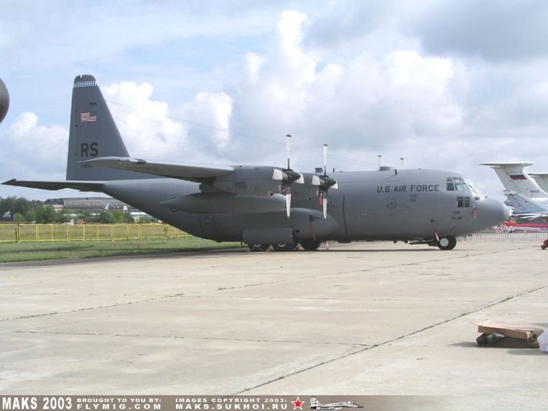 C-130 Hercules on Zhukovsky airbase.