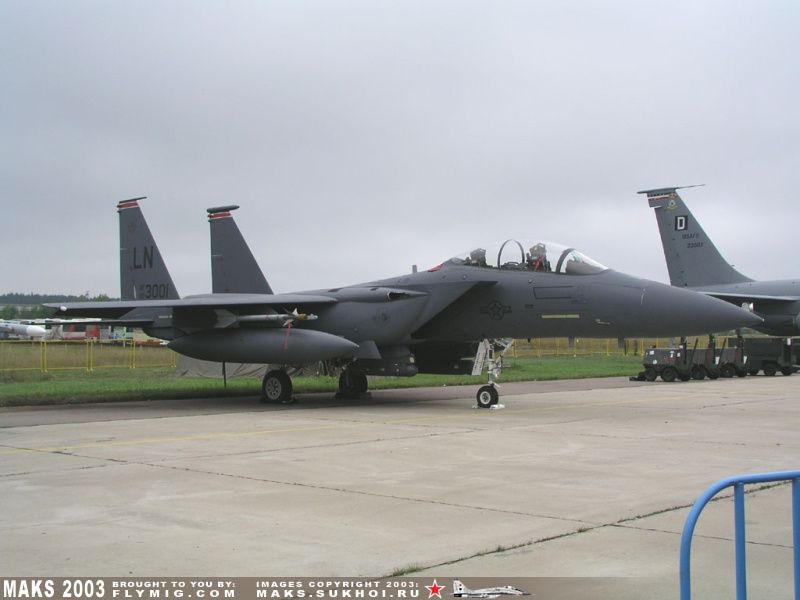 F-15 Eagle - side view.