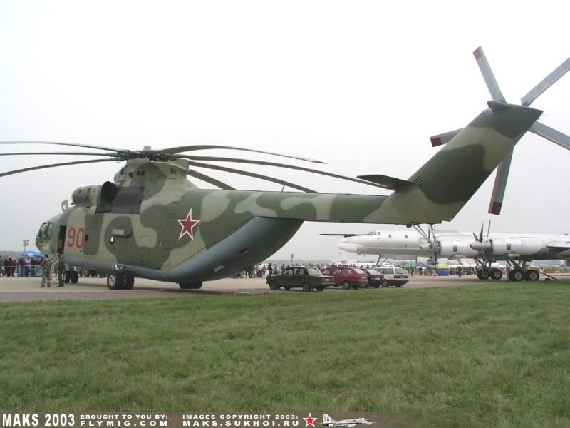 MI-26 Halo - biggest helicopter in the World.