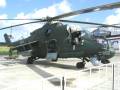 MI-35 Hind on static display.