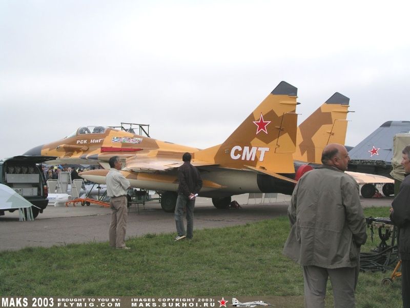 MiG-29SMT Fulcrum rear view.