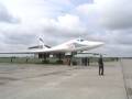 TU-160 Blackjack on static display.